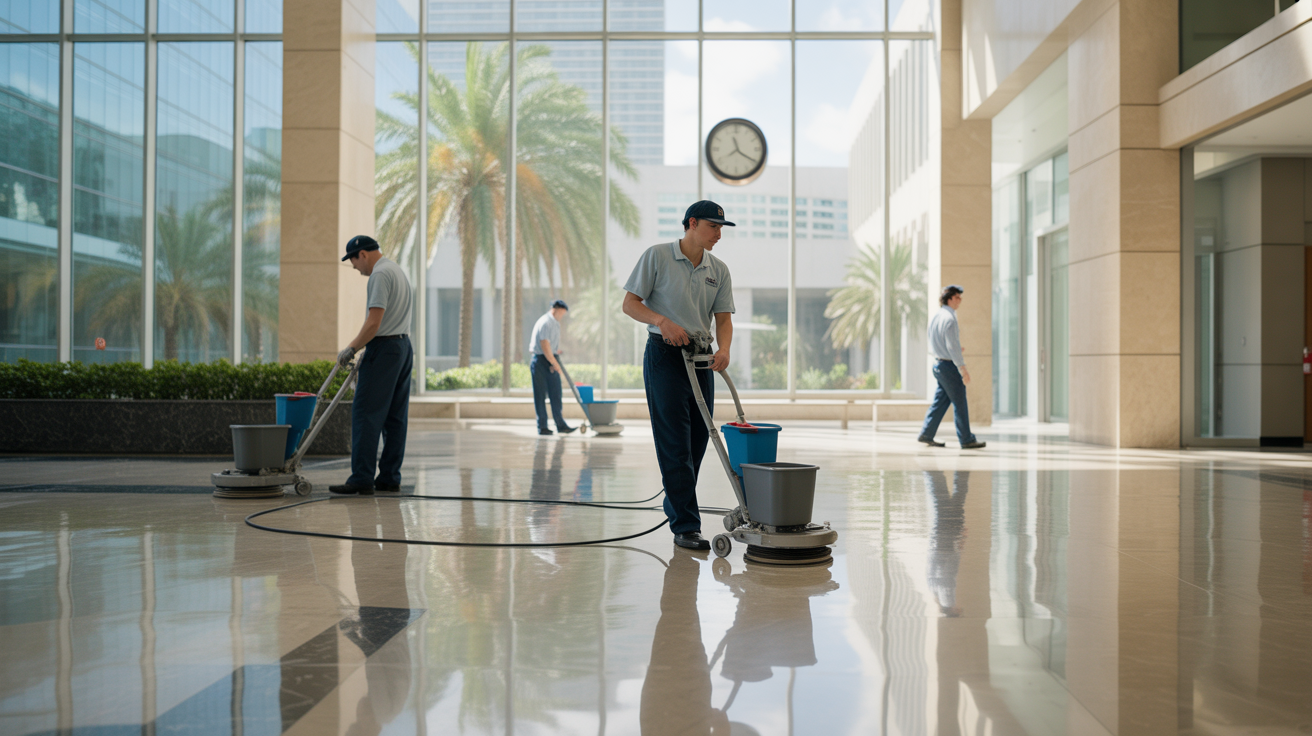 Professional Floor Maintenance Services Schedule Frequency Guide for Miami Businesses