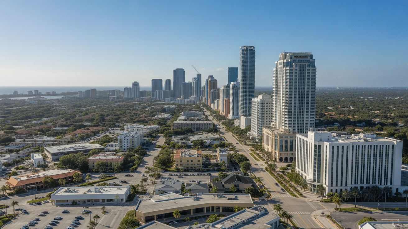 South Florida commercial cleaning coverage - Miami-Dade, Broward, Palm Beach Counties